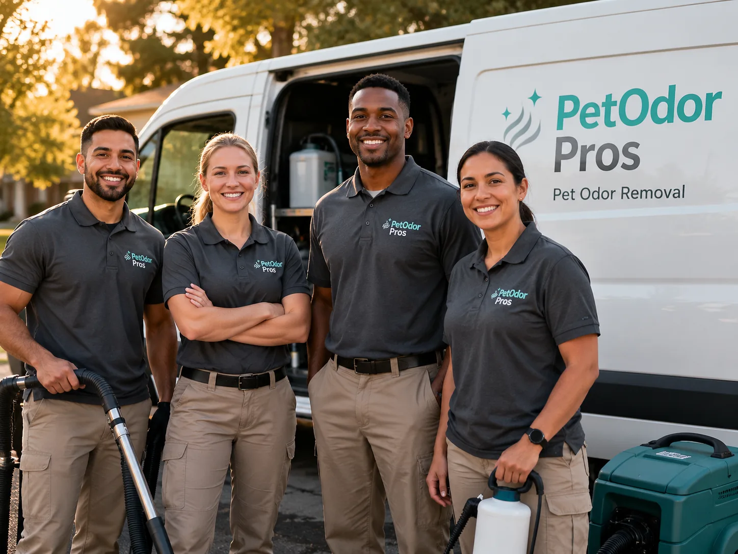 Pet Odor Removal team serving Woodland, PA